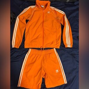 Adidas Windbreaker Short Track Suit